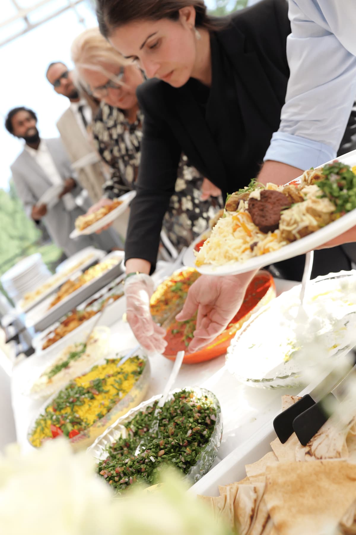 Lantlig bröllopsgård